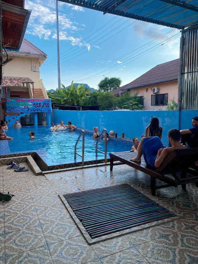 Vang Vieng Freedom Hostel 2 Dış mekan fotoğraf